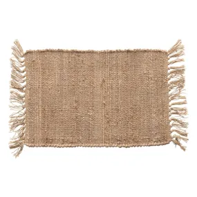 19x13 Woven Cotton & Jute Placemat