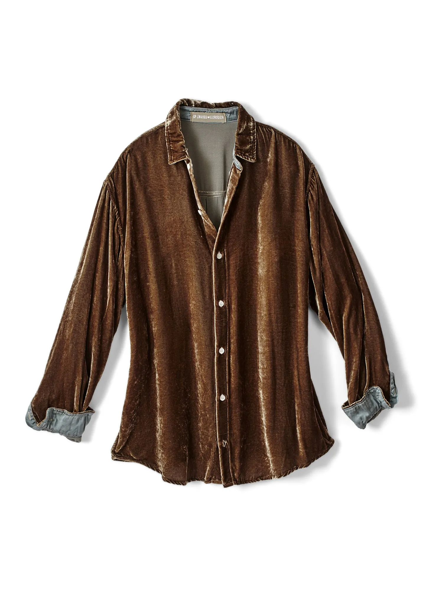 Alana Washed Velvet Shirt