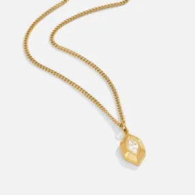 Aliyah White Crystal Necklace