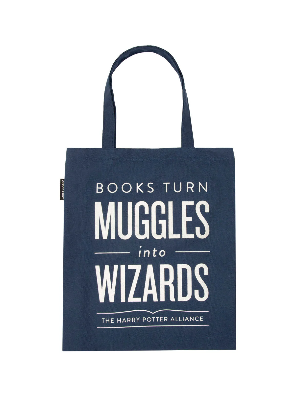 Books Turn Muggles into Wizards tote bag