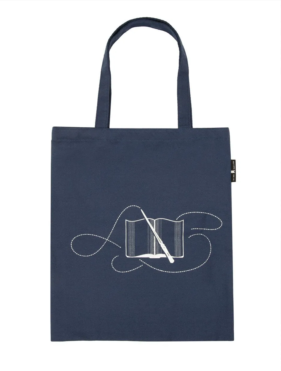 Books Turn Muggles into Wizards tote bag