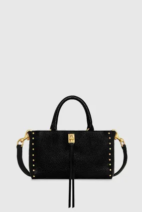 Darren Top Handle Crossbody Bag In Black