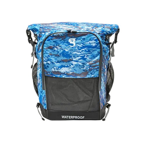 Dueler 32L Waterproof Backpack - Ocean  Geckoflage