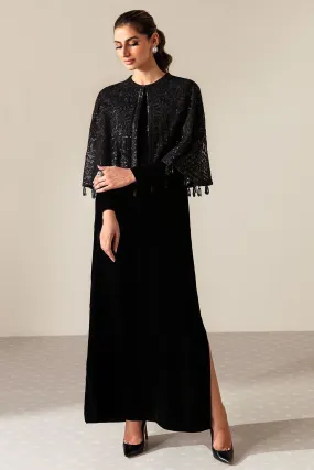 EMBROIDERED VELVET FORMAL VF-2019