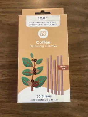 Equo cocktail drinking straws