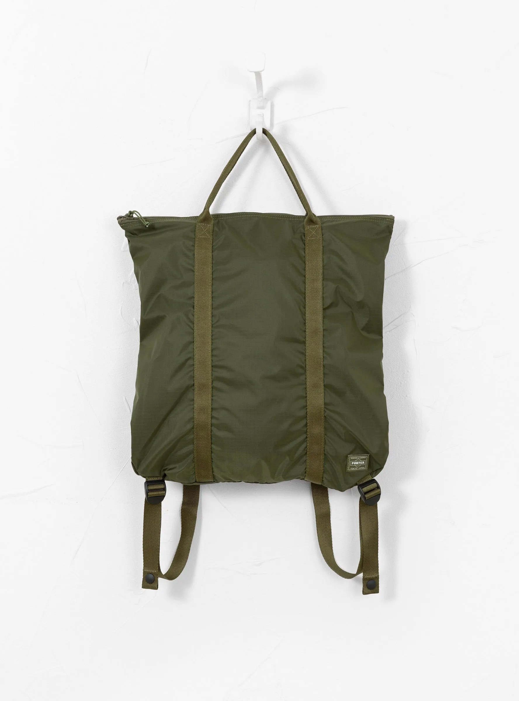 FLEX 2 Way Tote Bag Olive Drab