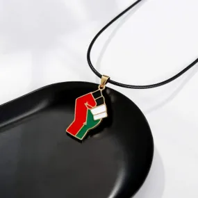 Free Palestine Necklace