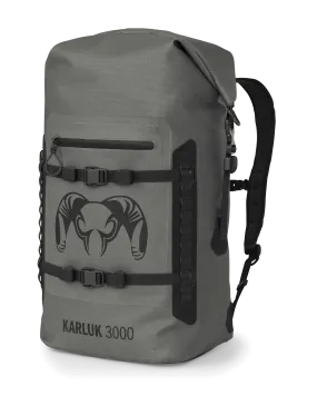 Karluk 3000 Roll Top Dry Backpack | Stone