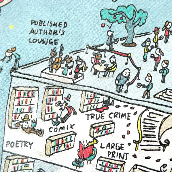 My Ideal Library - Grant Snider Tote Bag