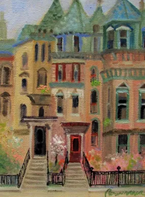 "Back Bay Coppertops" by Rowenna Anderson - Oil Painting