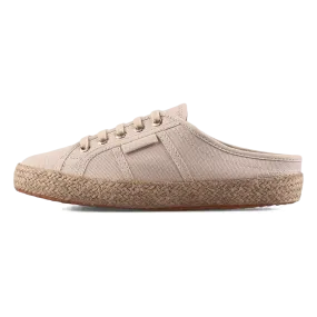 Superga 2402 Espadrille Mule Desert Pink-Gold