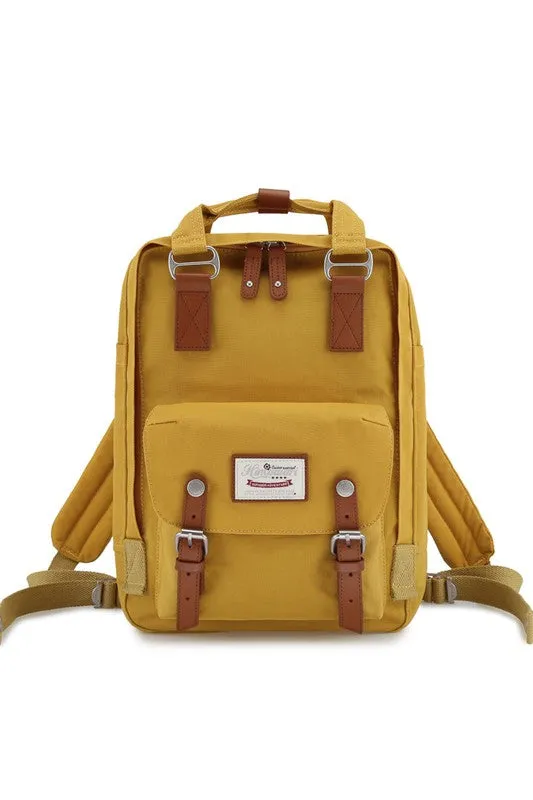 TEEK - 14.9 VINTAGE WATERPROOF SOLID BACKPACK