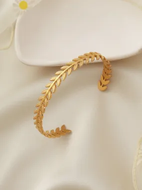 Willow Leaf Design Cuff