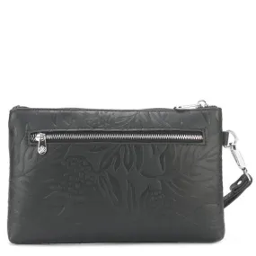 Wristlet Melody Ulu Embossed Black